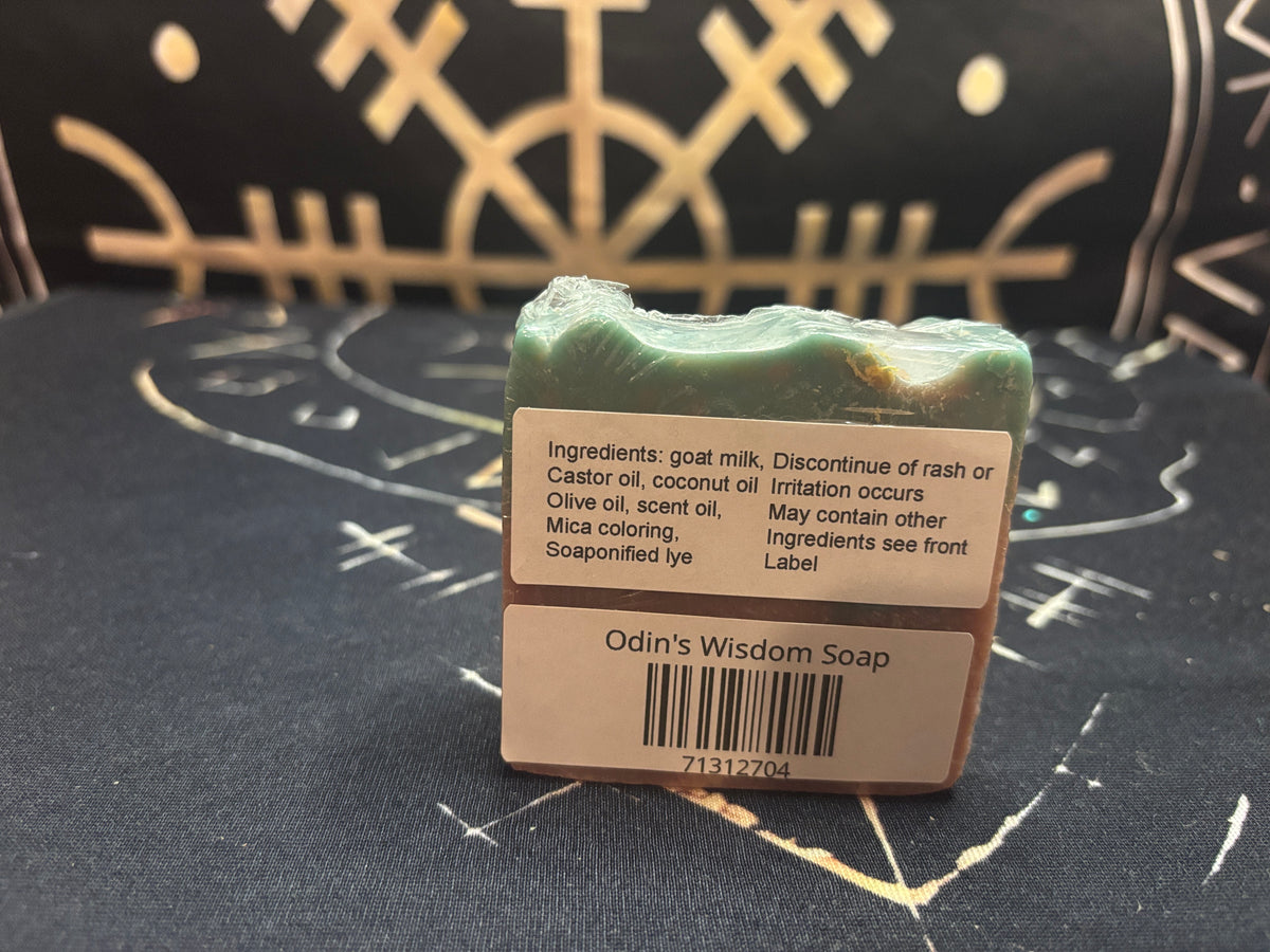 Odin's Wisdom cedar soap by Midgard Artistry, photo 2