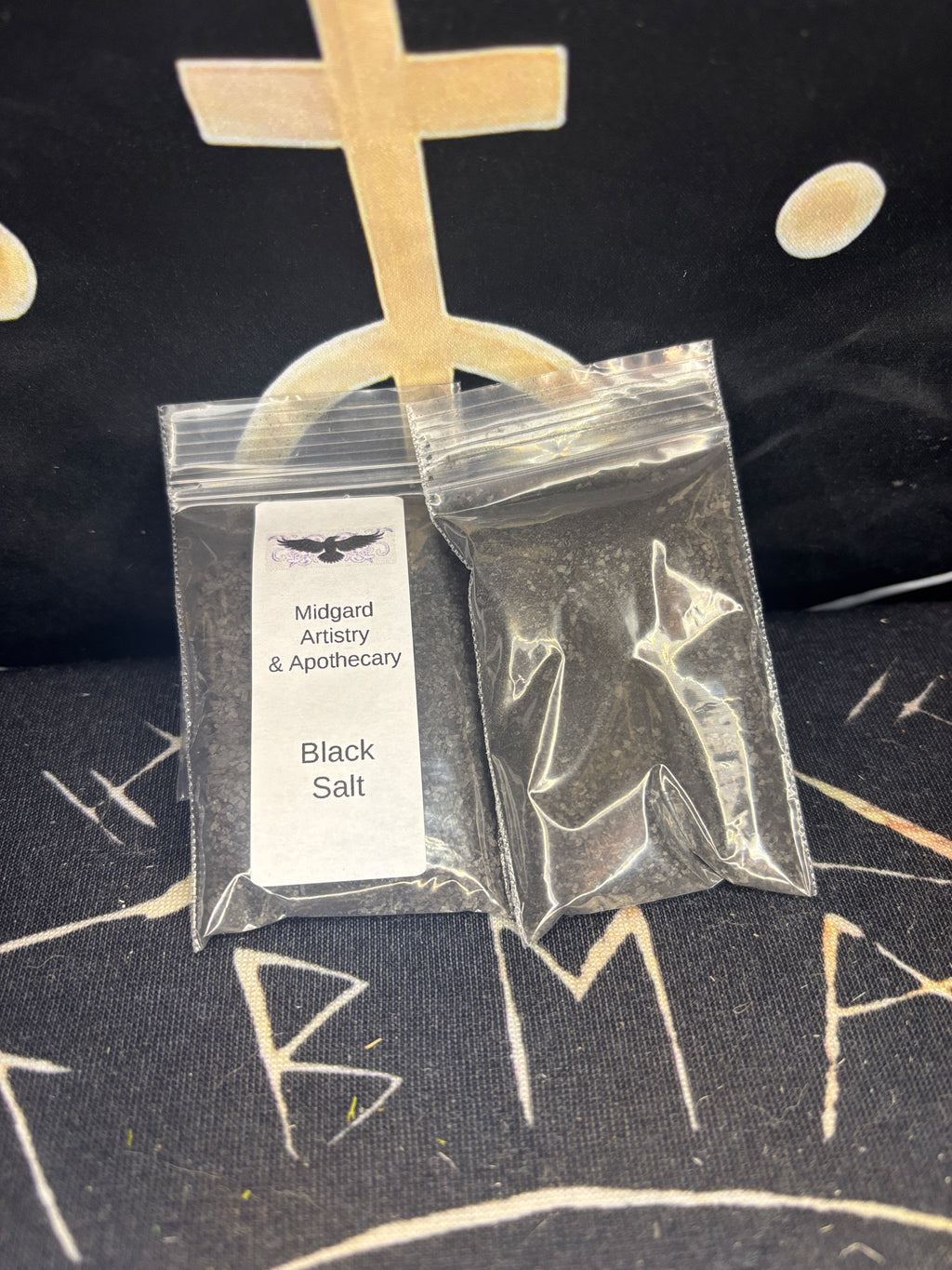 Green Prosperity ritual salt