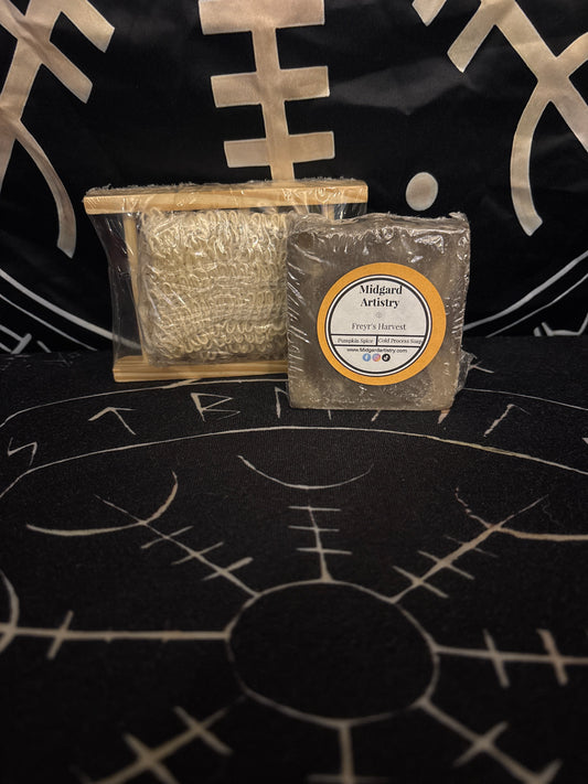 Soap Rack, Bag & Bar Bundle