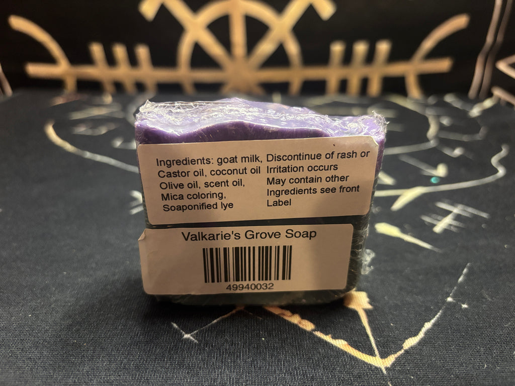 Valkyrie's Grove rosemary currant goat milk soap by Midgard Artistry, photo 2