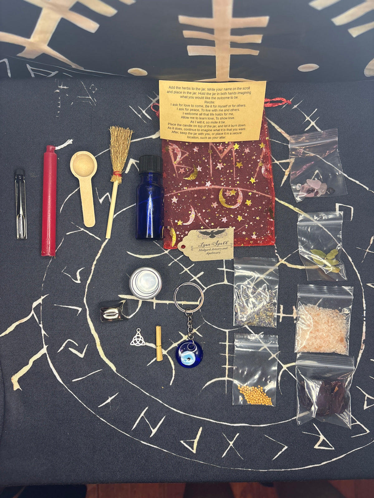 Love spell kit by Midgard Artistry, photo 3