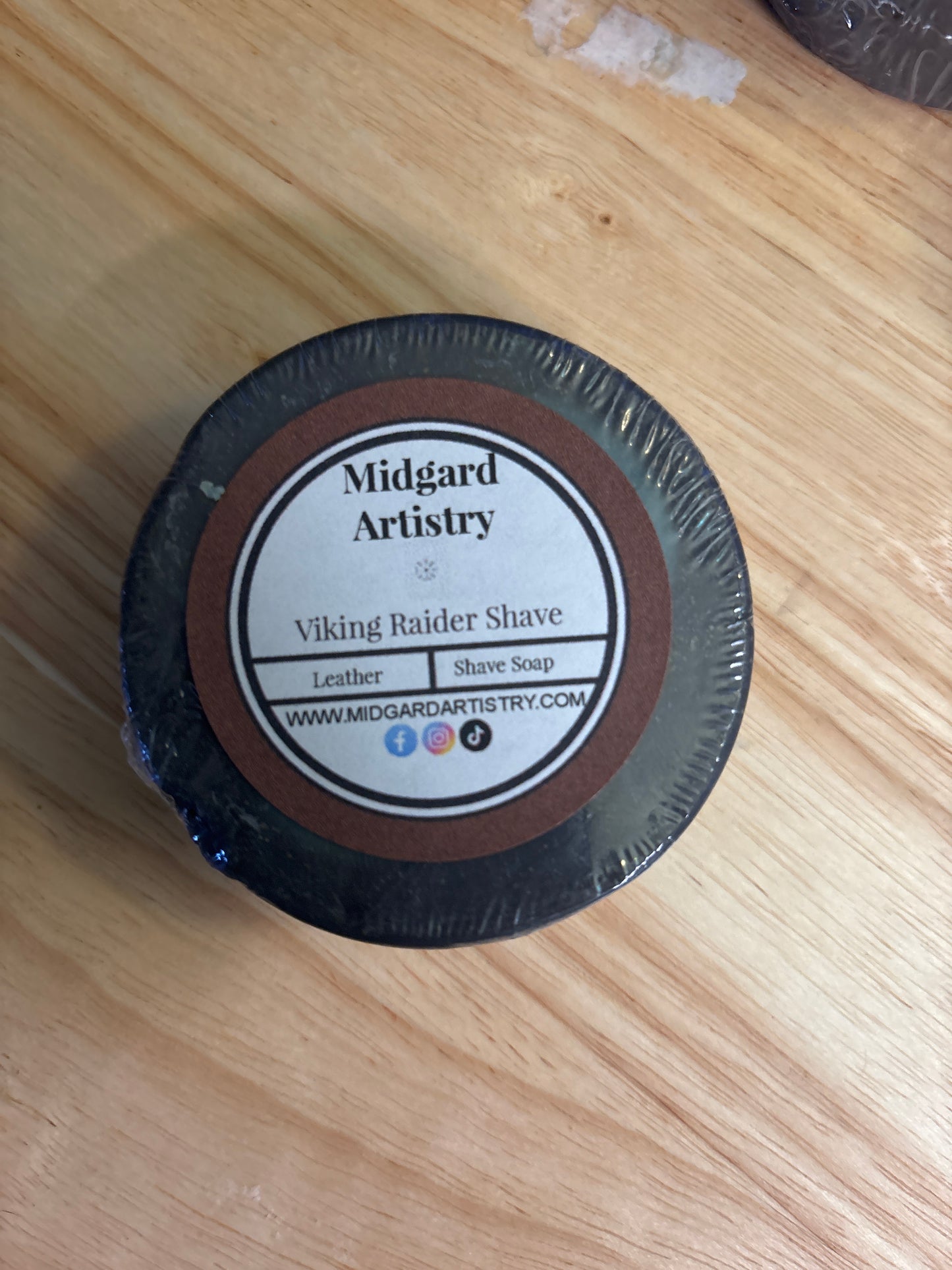 Viking raider shave soap