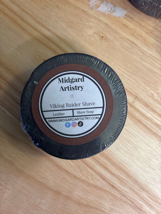 Viking raider shave soap