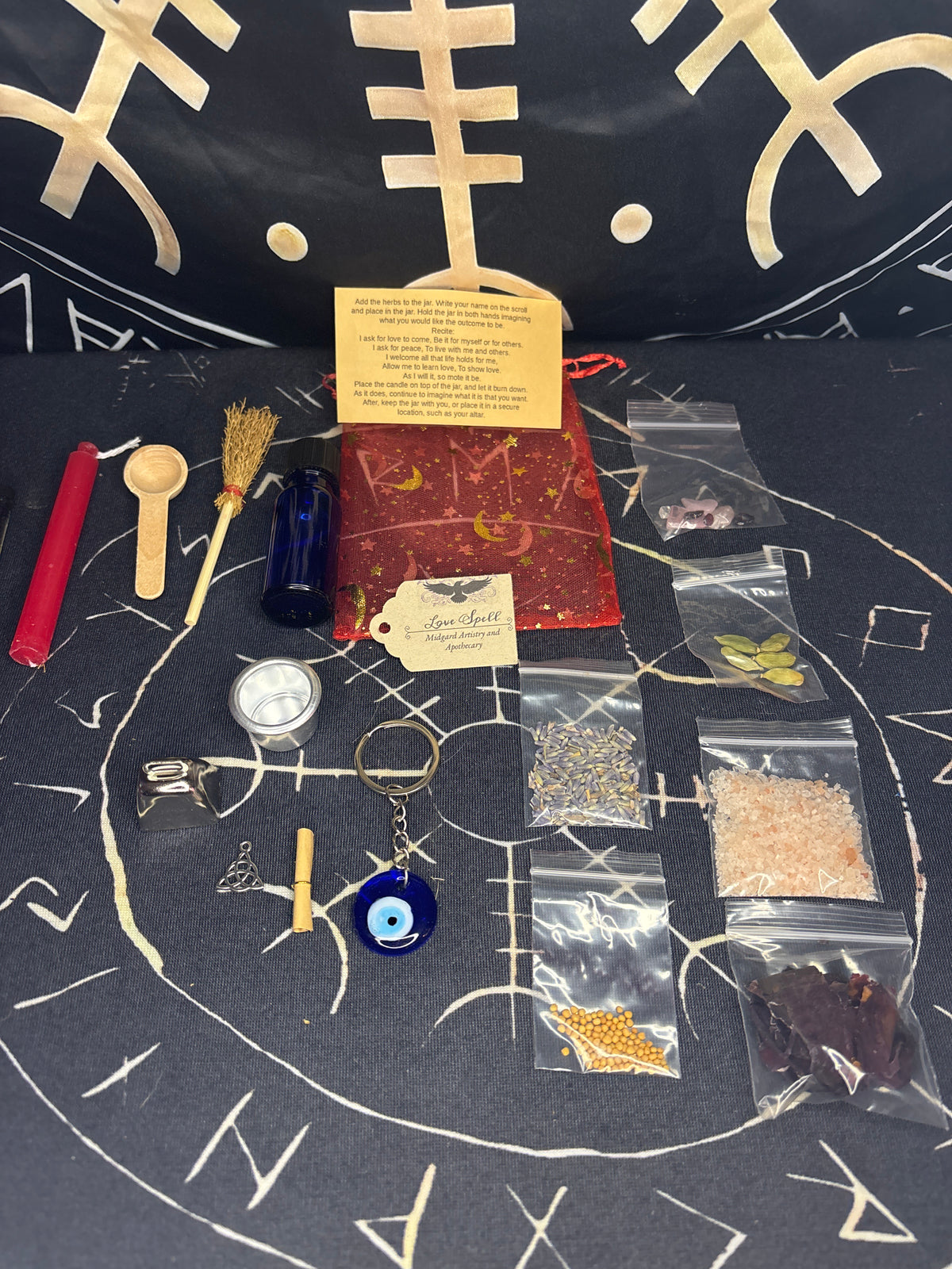 Love spell kit by Midgard Artistry, photo 2