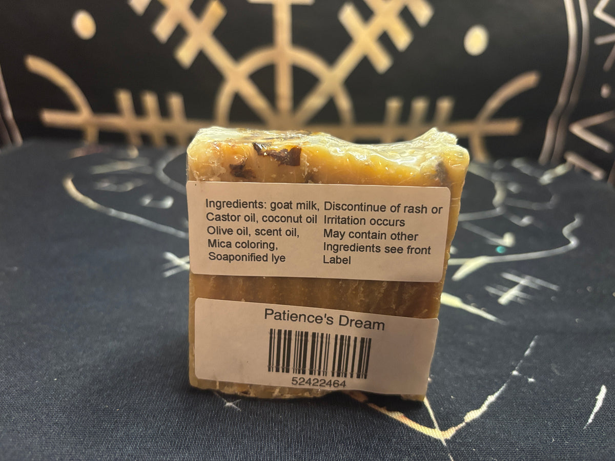 Patience's Dream honey rose oatmeal goat milk soap by Midgard Artistry, photo 2