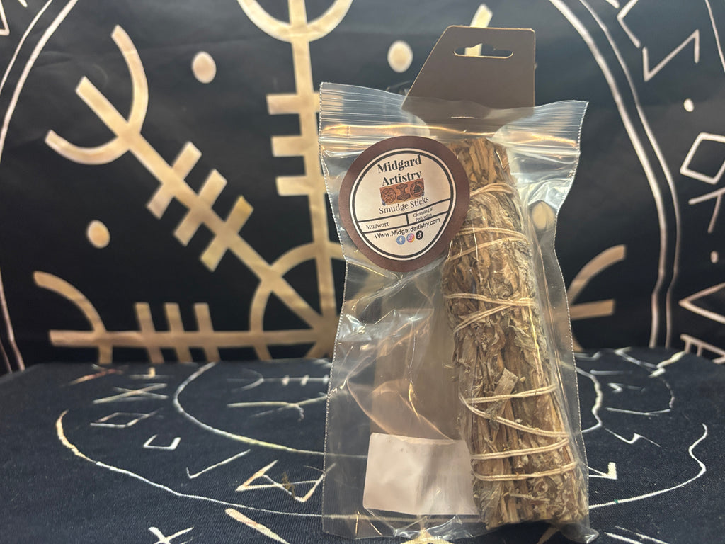 Mugwort herb bundle by Midgard Artistry