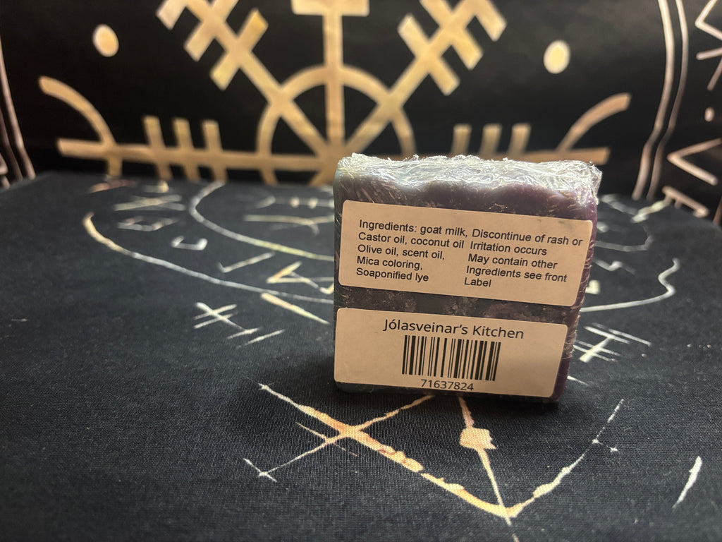 Jólasveinar's Kitchen vanilla cupcake goat milk soap by Midgard Artistry, photo 2