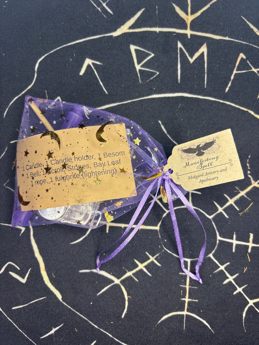 Manifestation spell kit by Midgard Artistry