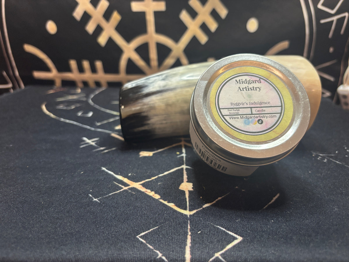 Homemade candle tins by Midgard Artistry, photo 2